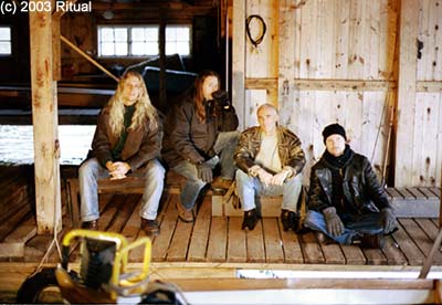 Ritual (l to r): Lundstrom, Nordgren, Gamble, Lindqvist (&copy; 2003 Ritual)