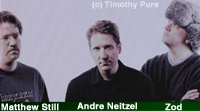 Timothy Pure (l to r: Matthew Still, Andre Neitzel and Zod; © Timothy Pure)