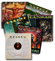 Montage of album covers 1974-1982