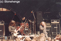 Stonehenge live at the Summer Rocks Festival in 2001 (© Stonehenge)