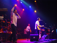 Neal Morse and band live in Tilburg, Holland, Nov 17, 2003 (photo: John Bollenberg)