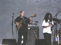 NEARFest 2001 - Banco - Tiziano Ricci (bass) and Alessandro Papotto (wind inst.)