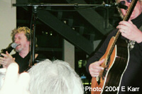 Jon Anderson and Chris Squire live at the Sherman Oaks Galleria Jan 2004 (photo: E Karr)